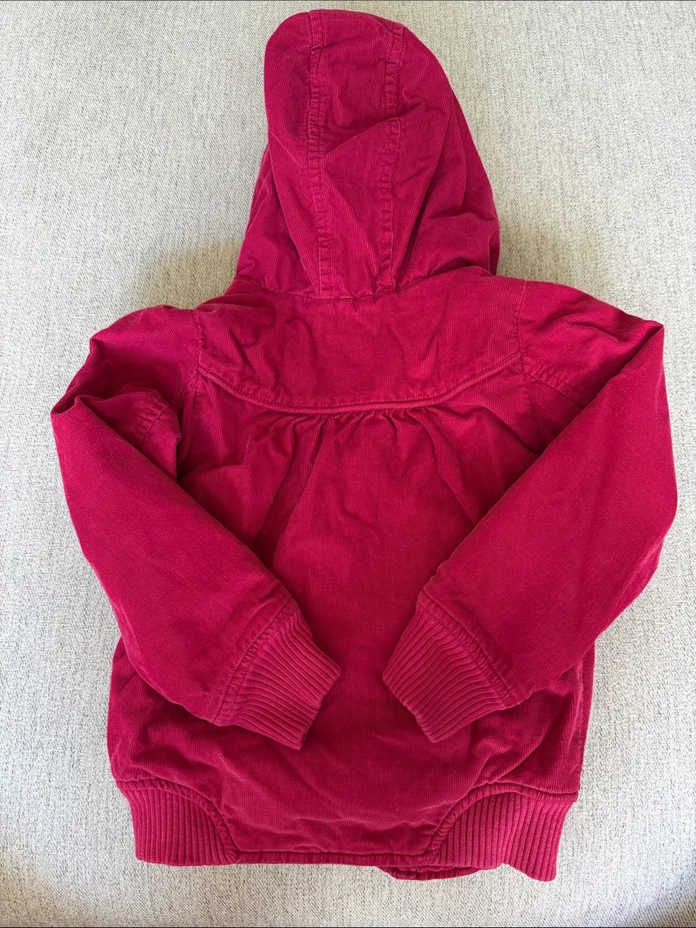 Old Navy Girls' Hooded corduroy Zip Jacket